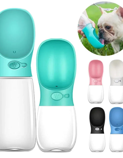 Load image into Gallery viewer, 350Ml/550Ml Portable Dog Water Bottle Bowl Outdoor Walking Puppy Pet Travel Water Bottle Cat Drinking Bowl Dogs Supplies
