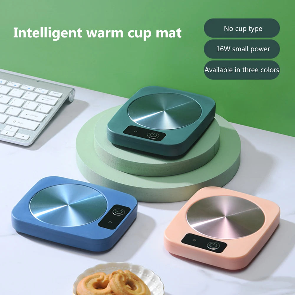 Usb Electric Heater Cup Mug Warmer Coffee Mug Warmer Heater Warm Mat Constant Temperature Coaster for Home Office Gifts