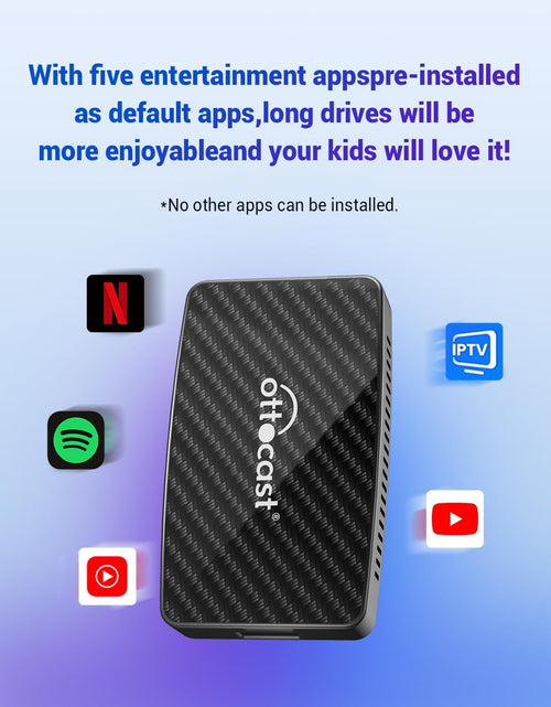 Load image into Gallery viewer, Multimedia Video Adapter Play2Video - Wireless Carplay Android Auto Car Adapter Bulit in Youtube Netflix, Carplay Video Streaming AI Box Support USB Multimedia, Easy to Setup, Plug &amp; Play
